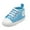 Sky Blue, variant on Generic Unisex Baby Shoes Soft Sole Baby Toddler Shoes Canvas Sneaker Soft Sole Lace up Ankle Toddlers First Walkers Crib Shoes(0-3 Months,Black)