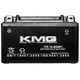 KMG Batterie Compatible avec Yamaha 125 YJ125T Vino 125 2004-2009 YTX7A-BS Batterie Étanche Sans Entretien Haute Performance 12V SMF OEM Remplacement Moto ATV Scooter Motoneige – image 2 sur 3
