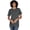 Charcoal Heather, variant on Men T-Shirt 6Pack Short Sleeve Tee Crewneck Midweight Essentials Authentic