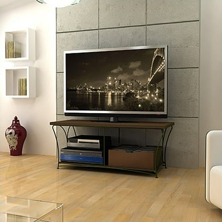 Atlantic Nuvo 2-Tier TV Stand for TVs up to 50", Mocha