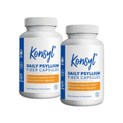 Konsyl Daily Psyllium Fiber Capsules (2 Pack - 200 Count Each)