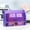 Purple, variant on A4 Plastic File Wallet Envelope Expanding File Folder Document or ganizer with Snap Closure & Label Pocket Clear Colored Waterproof Accordion File Pouch for Office Home — LAILLSH 2026 New Arrivals
