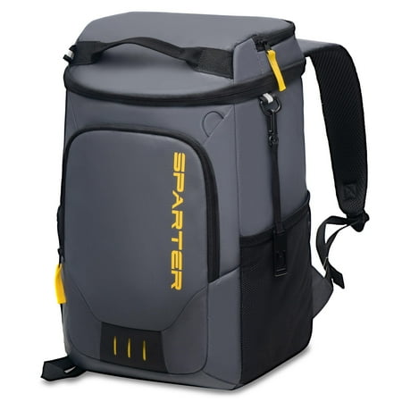 SPARTER Backpack Cooler Insulated Leakproof 33 Cans Soft Beach Bag Waterproof Pack Travel Lunch Box