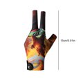 thumbnail image 2 of BLEEUS Left Hand Billiard Glove 3 Finger Snooker Cue Sport Glove Billiard Pool Glove(d) Sporting Supplies (D), 2 of 10