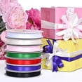 thumbnail image 6 of Gwen Studios 3/8" Emerald Green Satin Ribbon, 7 yards, 6 of 6