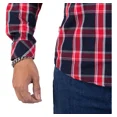 thumbnail image 4 of Camisa Cuadros Manga Larga Un Bolsillo 100% Algodón Hombre, 4 of 6
