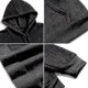 thumbnail image 4 of Sudadera con capucha y cremallera Minus-two para hombre, chaqueta informal estilo hip hop Y2K, sudadera con capucha cargo unisex Minus-two, 4 of 4