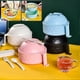 thumbnail image 2 of 6-Piece Noodle Bowl Set with Noodle Strainer & Cultery - Microwave Ramen Cooker for Instant Noodles and Pasta, 2 of 5