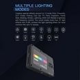 thumbnail image 2 of COLBOR PL8R Pocket RGB Video Light 2700K-6500K Photography LED Fill Light Panel Dimmable 37 Scene, 2 of 8