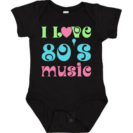 

I Love 80 s Music Baby Bodysuit
