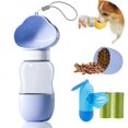 thumbnail image 1 of 2 tazones plegables grandes para perros, tazones de viaje plegables para perros, tazones portátiles de agua y comida para perros con hebillas, tazas y platos para alimentar gatos para viajar, cam, 1 of 5