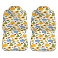 thumbnail image 4 of Haiem Autumn Pumpkins Blooms Printed Car Seat Covers Set of 2, Universal Fit Car Seat Covers,Protective Seat Covers,Comfortable Car Seat Covers, Easy Installation Seat Covers, 4 of 9