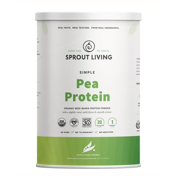 Sprout Living Simple Protein : Organic Pea - 2 lb