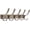 Bronze, variant on ABCISI Modern Metal Wall Coat Rack with 5 Hooks, Sturdy Wall Hook Rack for Hanging Jacket, Clothes, Hat, Bronze