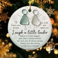 thumbnail image 4 of Eoozwa 3 Packs Sea Glass Friendship Ornament Inspirational Quote Hanging Decor for Women Appreciation Gift, Christmas Tree Holiday Decoration, Best Friend Birthday Present, 4 of 6