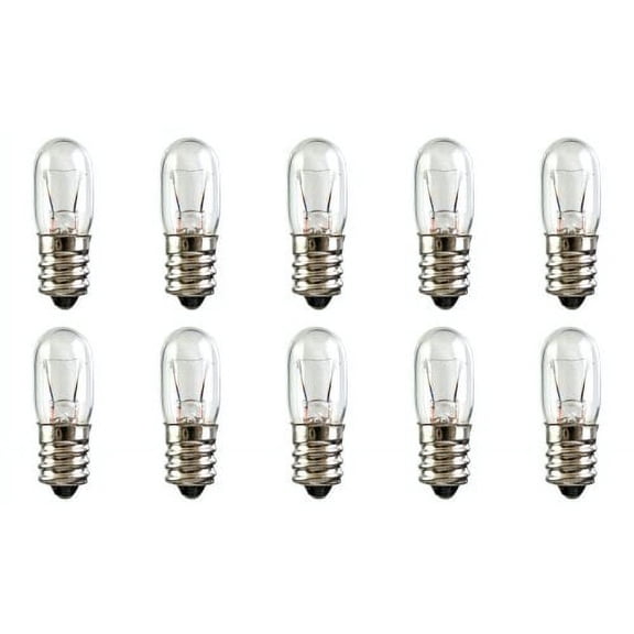 CEC Industries #3T4-C-24V Bulbs, 24 V, 3 W, E12 Base, T-4 shape (Box of 10)