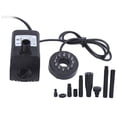 thumbnail image 1 of Bomba de agua sumergible IP68, bomba de fuente de bajo ruido de grado impermeable para hidroponía, acuario, estanque de peces, jardín, enchufe 8WUK 220-240V, 1 of 5