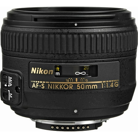 Nikon AF-S NIKKOR 50mm f/1.4G Lens (Best 50mm Lens For Nikon)