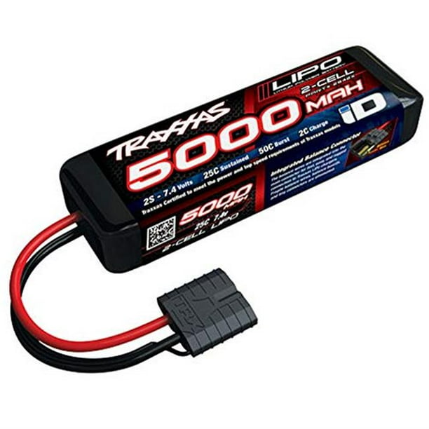 Traxxas 2842X 5000 mAh, 7.4V 2Cell 25C LiPo Battery