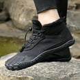 thumbnail image 6 of YLYL Mens Womens Barefoot Shoes Fur Lined Winter Wide Toe High Top Walking Outdoor Hiking Trekking Boots Sneakers, 6 of 8