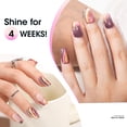 thumbnail image 5 of Gellen Cat Eye Gel Nail Polish, 18ML Dual Colour Natural Glitter Gel Polish Set, Soak off Nail Gel Polish At Home DIY Salon Use, Plum Pink, 5 of 9