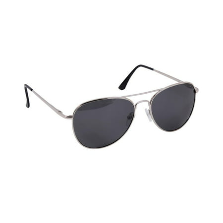 Aviator Style Polarized Sunglasses w/ Case, Available in Three Lens
