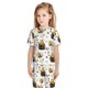 thumbnail image 5 of Balery Honey Bee Insect Conjunto de Pijama Infantil de Manga Corta con Estampado – Ropa de Dormir de Algodón Suave-Small, 5 of 5