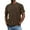 Brown, variant on Men'S Vintage Washed Crew Neck Short Sleeve T Shirt With Chest Pocket Casual Tops For Summer Daily Wear And Streetwear,Army Green,XXL