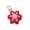 003, variant on Cute Snowflake Keychain Coin Purse, Red PU Leather Mini Wallet with Zipper & Clip, Christmas Themed Bag Accessory for Women Girls