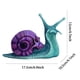 thumbnail image 2 of Halloween Y Artesanías De Resina De Caracol, Escultura De Esqueleto De Caracol, Adornos De Animales Para Jardín, Patio, Plantas En Maceta Inevent HA039942-02, 2 of 6