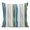 MidNightBlue, variant on Waterproof Outdoor Throw Pillows with Inserts 16"x16" Set of 2, White Daisy Soft Decorative Pillowcases for Couch Bedroom, Botanical Floral Plants Stems Pillow Covers for Sofa Living Room