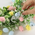 thumbnail image 5 of Easter Egg Eucalyptus Garland - Artificial Greenery Wall Hanging, Faux Vine with Decorative Eggs, Spring Holiday Party Decoration, Home Garden & Mantel Decor for Easter Celebrations, 83in, A, 5 of 7
