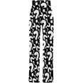 thumbnail image 6 of Top-kevin Question Mark Pattern Pattern Yoga Pants Women Wide Leg Pants Casual High Waisted Straight Lace Up Lounge Sweatpants, 6 of 14