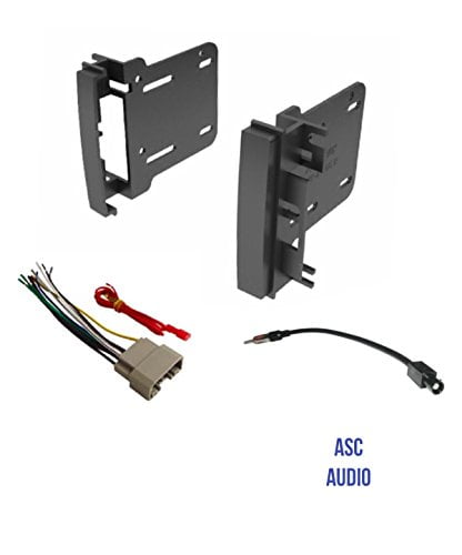 Wire Harness Vehicles listed below and Antenna Adapter to Add a Single Din Radio for some Chrysler Dodge Jeep without Factory Navigation ASC Audio Car Stereo Radio Install Dash Kit 