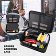 thumbnail image 4 of Barber Tool Bag, Stylish Multifunctional Hair Cutting Grooming Kit Storage Organizer Large Capacity  for Combs, 4 of 8