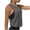 Dark Gray, variant on Fsqjgq Summer Sports Outfits Sleeveless Tank Tops for Women Workout Shirts Tees Loose Fit Sport Shirt Vest Top