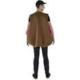 thumbnail image 4 of Dress Up America Mr. Potato Costume for Adults - Product Comes Complete with: Tunic and Hat Brown, 4 of 4