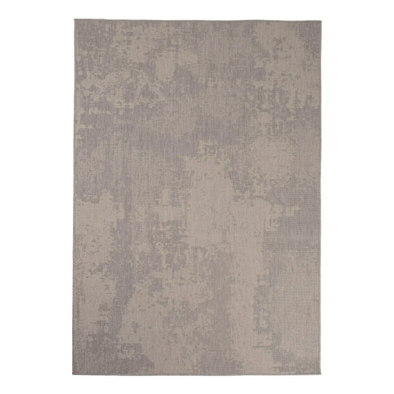 Furnish My Place Outdoor Vintage Faded Rug - 7 ft. 10 in. x 10 ft., Dove