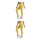 thumbnail image 2 of Minnieouse Mujeres Butt Leggings Tie Dye Pantalones largos sin costuras Push Up Hip Lift Pantalones de chándal de cintura alta Medias para correr Amarillo XS 2piezas, 2 of 6