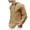 Mens Shirts Khaki, variant on Big and Tall Mens Hoodie Pullover Drawstring Button Long Sleeve Summer Casual Streetwear Fathers Day Gift