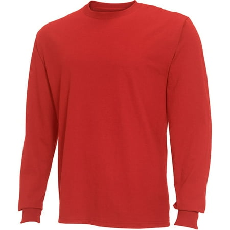 New! Fruit of the Loom Big Men's Long Sleeve Crew Tee