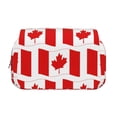 thumbnail image 2 of Disketp Canada Estuche de Lápices de Doble Capa con Tapa Abatible y Cremallera, Organizador Escolar para Adolescentes y Adultos, 2 of 7