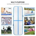 thumbnail image 5 of 9.84ft air Track mat Inflatable Gymnastics airtrack with Electric Air Pump for Practice Gymnastics, Tumbling,Parkour, Home Floor ,yoga,kid safty mat, 5 of 7