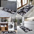 thumbnail image 2 of Pioneer Flower Floral Print Pattern Kitchen Rug Mat,Kitchen Runner Rugs Non Skid Washable,Decorative Kitchen Floor Mats for Kitchen,Sink,Laundry,17"X47", 2 of 5