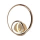 thumbnail image 2 of Lámpara Arbotante de Pared LED Cirquel Luxica Lighting Dorado, 2 of 5