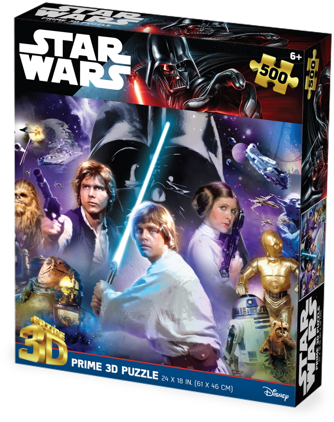 Disney, Star Wars Collector's Puzzle Set, 4-Pack, Multicolor