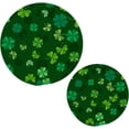thumbnail image 7 of SKYSONIC Lucky Shamrocks Clovers Pot Holders Trivets, 2 Pcs Heat Resistant Trivets,St. Patrick's Day Cotton Thread Weave Mats for Hot Pads Pans Pot Bowl Teapot for Kitchen Decor, 7 of 7