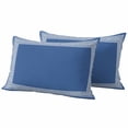 thumbnail image 2 of Pack of 2 Outdoor Pillow Covers 20x12 Inch Waterproof Dark Blue Greek Key Throw Pillow Covers,Decorative Couch Pillow Shams Protectors Geometric Greece Ancient Farmhouse Geo Patio Cushion Pillowcases, 2 of 8