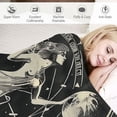 thumbnail image 3 of Nawypu Libra Zodiac Blanket, Libra Zodiac Gifts for Women Moon Constellation Throw Blanket Astrology Decor Witchy Libra Birthday Gifts Gothic Soft Microfiber Blanket, 3 of 6