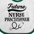 thumbnail image 4 of Inktastic Future Nurse Practitioner Girls Baby Bib, 4 of 4